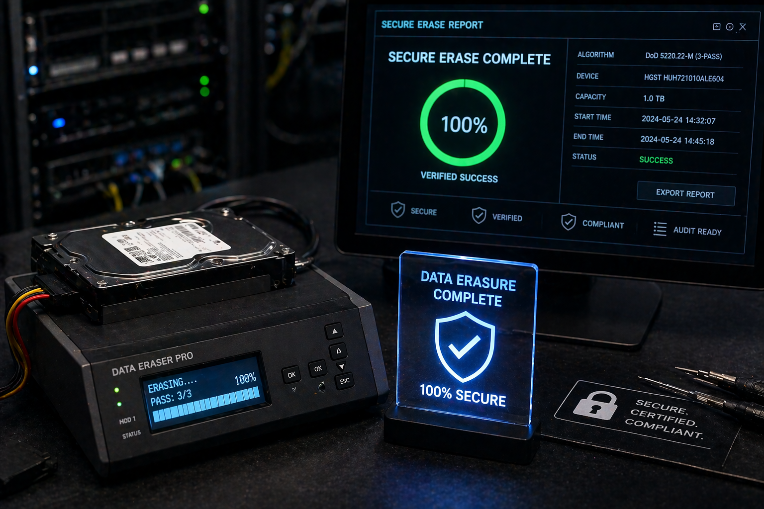 Secure Data Erasure